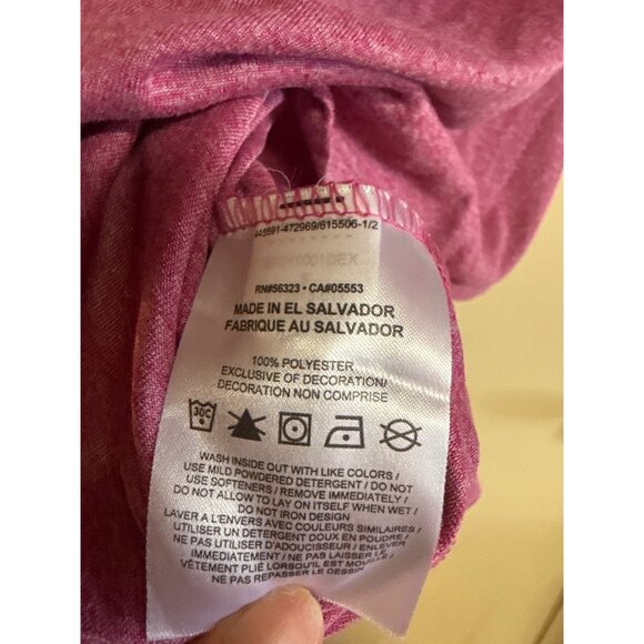 Nike Womens  Medium Heathered Purple Sleeveless Dri-Fit Tank Top - Picture 5 of 5